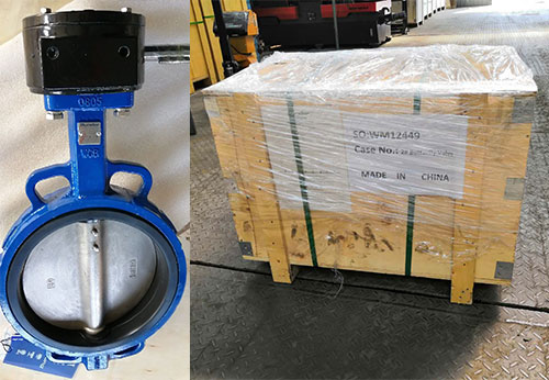 般德品牌蝶閥、閘閥、止回閥等出口伊拉克