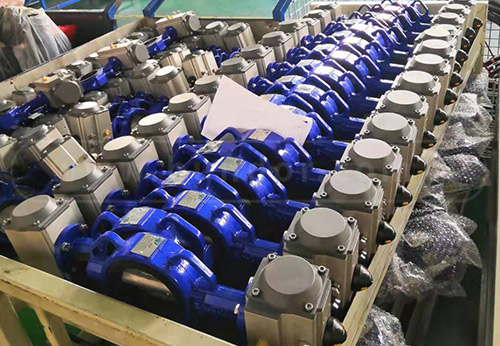 般德閥門(mén)氣動(dòng)蝶閥、電動(dòng)蝶閥等出口美國(guó)